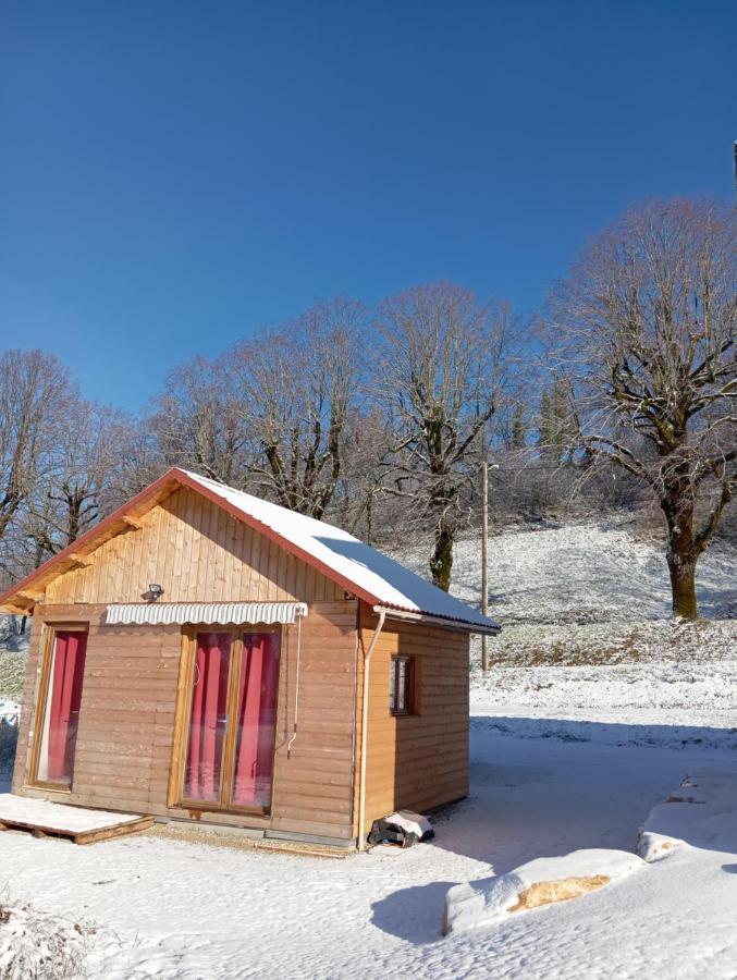 La P'Tite Maison Bois Du Herisson Menetrux-en-Joux Εξωτερικό φωτογραφία